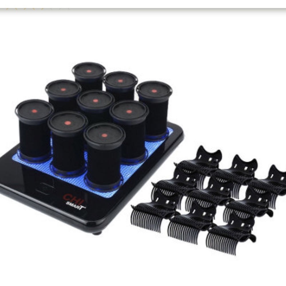 Chi Smart ceramic hot rollers with platform (9)